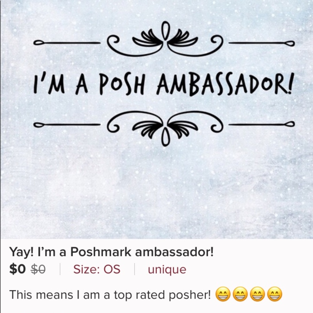 POSHMARK AMBASSADOR 🎉